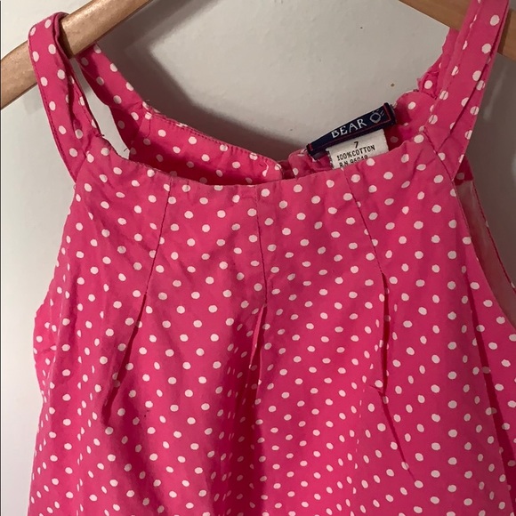 Pink polka dot dress - Picture 2 of 3